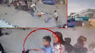 10 yaşındaki çocuğun motosikletine 11 kişi bindiler: Kaza 'geliyorum' dedi... O anlar kamerada