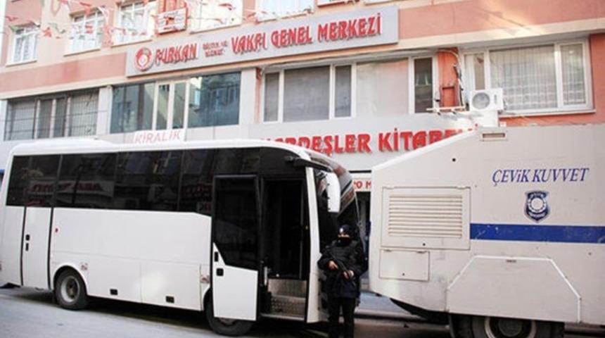 Furkan Vakfı önünde polis 24 saat nöbet tutuyor