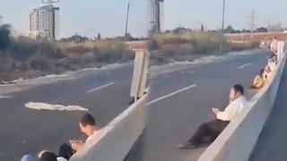 Füze alarmı verildi! İsrail sokakları böyle görüntülendi, ABD'den 'terk edin' çağrısı