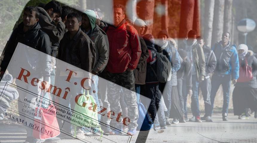 Resmi Gazete de yayınlandı... Bakanlık tarafından bildirilen sığınmacılar 6 ay çalışma izni almadan çalışabilecekler