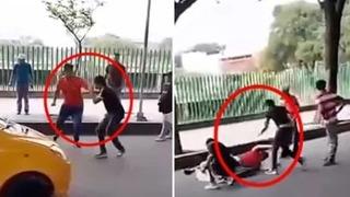 Otobüs ve taksi şoförü birbirine girdi! Sokak bir anda ringe dönüştü... Görenler ayıramadı