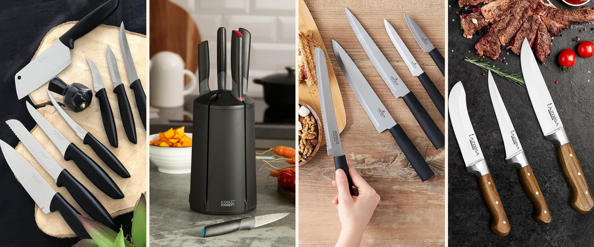 Yemeklerinize şef dokunuşu katın! Mutfakta fark yaratacak bıçak setleri	