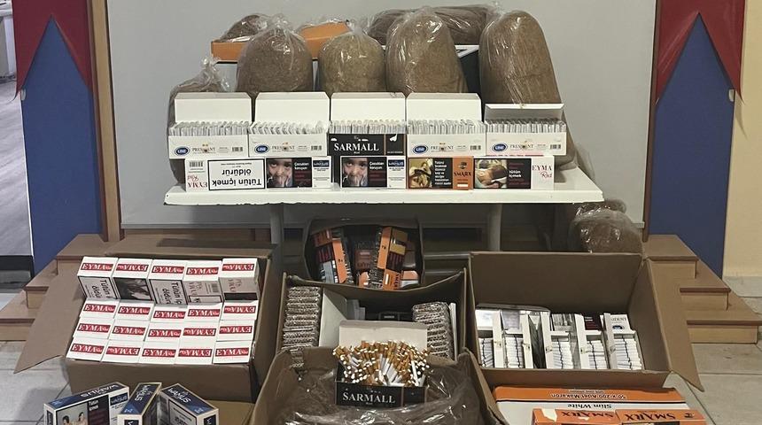 Samsun'da sigara kaçakçılığı operasyonu