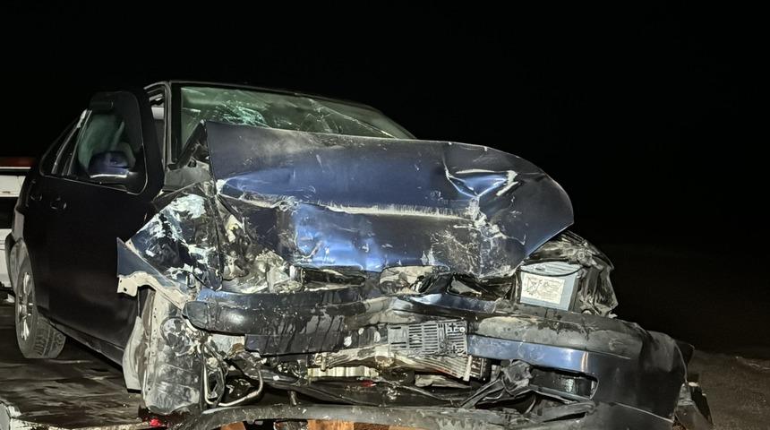 Karabük'te kamyonetle otomobilin çarpıştığı kazada 1'i ağır 5 kişi yaralandı