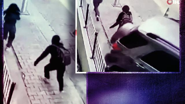 Faciaya ramak kala! Fren yerine gaza bastı: O sırada öğrenciler aracın yanındaydı...