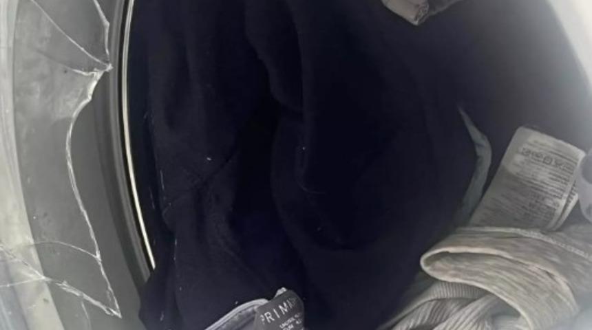 Evde korkunç kaza! Çamaşır makinesi patladı: 15 aylık oğlu yaralandı... "Parmağının bir kısmı sarkıyordu"