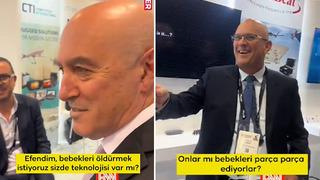 Küstahlığın fotoğrafı... İsraillileri dumura uğratan soru: En iyi bebek öldürme teknolojisi sizde mi?