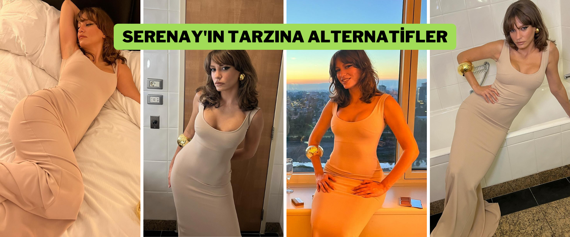 Altın Portakal'daki elbisesi çok konuşuldu! Serenay Sarıkaya'nın tarzını mercek altına aldık