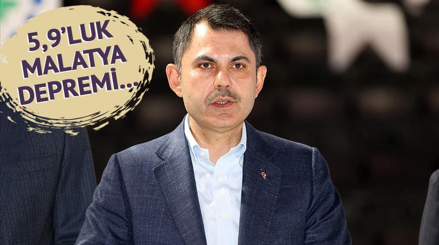 Bakan Kurum, Malatya depremi sonrası hasar tespit çalışmalarıyla ilgili son durumu açıkladı: "Vatandaşlarımız müsterih olsun gereken tüm adımları atacağız"