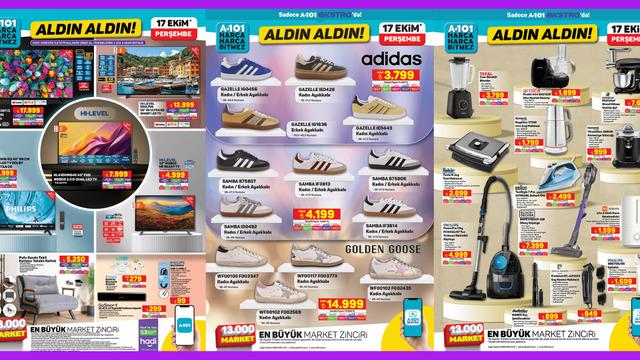 A101'e Golden Goose ve Adidas Samba ayakkabılar geliyor!