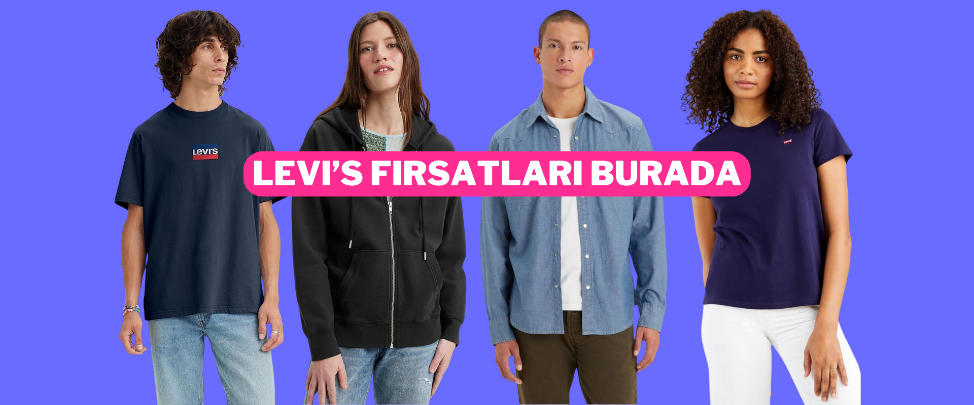 Gömlekten pantolona Levi's'in çok satanlarında indirimler başladı