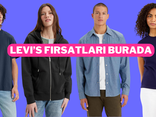 Çabasız şıklık sunan Levi's ürünlerinde indirim devam ediyor