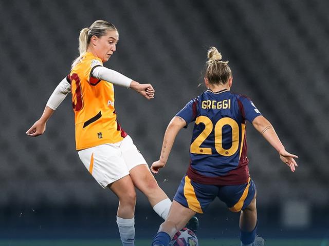 Galatasaray Kadın Futbol Takımı, Roma’ya 6-1 yenildi