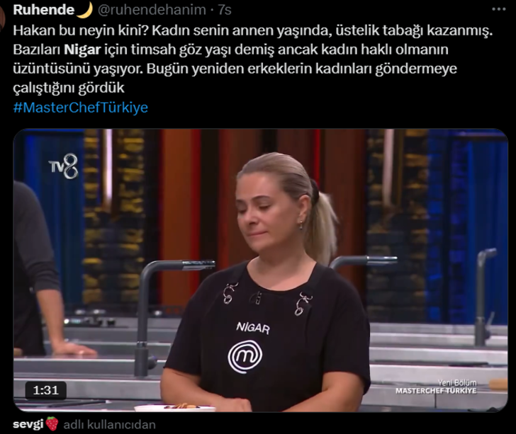 MasterChef'te Hakan Nigar'ı potaya soktu, seyirci o tavırlara kızdı | "Annen yaşında kadın..." G1