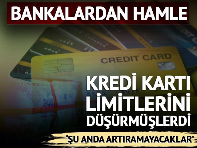 Kredi kartı limitini düşürenlere kötü haber... Bazıların talebi kabul edilmeyecek!