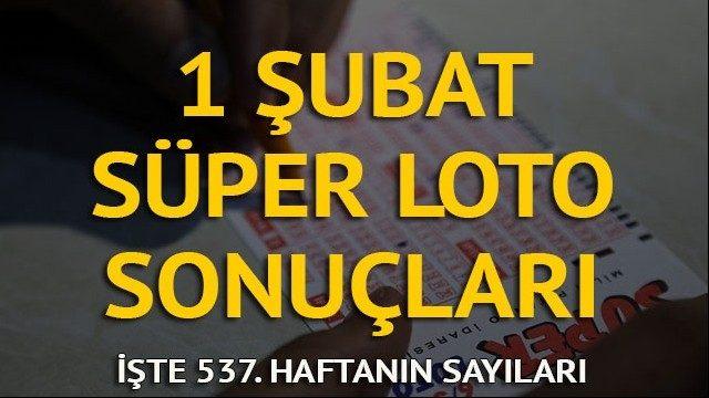 Süper Loto sonuçları 1 Şubat: Süper Loto kaldığı yerden devam ediyor! İşte Süper Loto sonucu