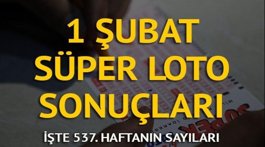 Süper Loto sonuçları 1 Şubat: Süper Loto kaldığı yerden devam ediyor! İşte Süper Loto sonucu