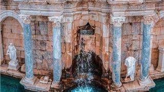 Görenler inanamıyor, Roma'daki aşk çeşmesine benzetiliyor... Eşsiz manzara Burdur'dan!