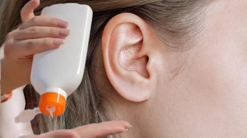 'Ferahlamak' amacıyla tıraş kolonyasıyla kulak temizlemeye kalktı, sağırlığın eşiğinden döndü!