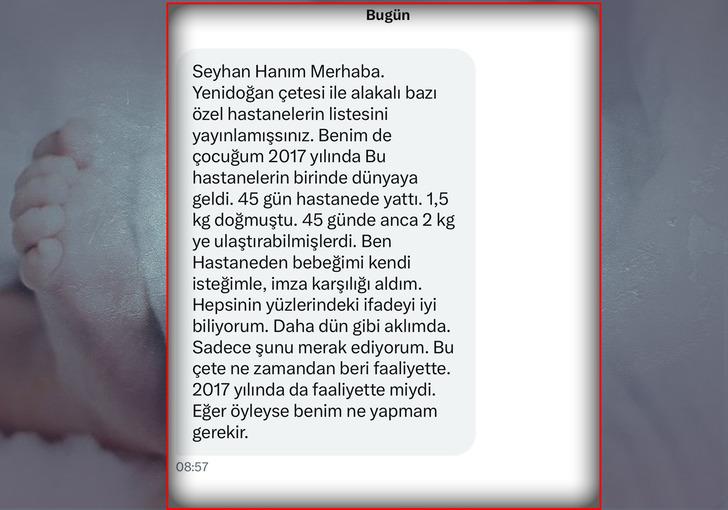 Taburcu beklerken bebeği kaybetmişler! Yenidoğan çetesi hakkında ailelerden çığ gibi ihbar yağıyor: 'Yüzlerindeki ifadeyi iyi hatırlıyorum' G4