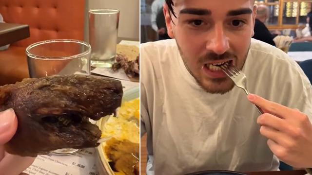 Türk gezginin paylaşımı görenlerin midesini bulandırdı! Peru'da fare yediği anları gösterdi... Dişlerini yiyemedim