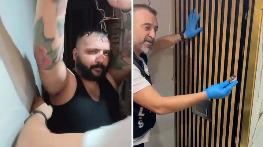 İzmir'de şaşırtan olay! Gizli bölmede karı-koca yakalandı