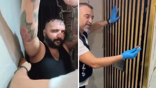 İzmir'de şaşırtan olay! Gizli bölmede karı-koca yakalandı