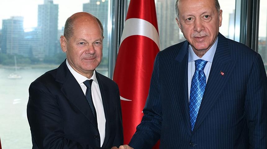 Almanya Başbakanı Olaf Scholz, Türkiye'ye geldi