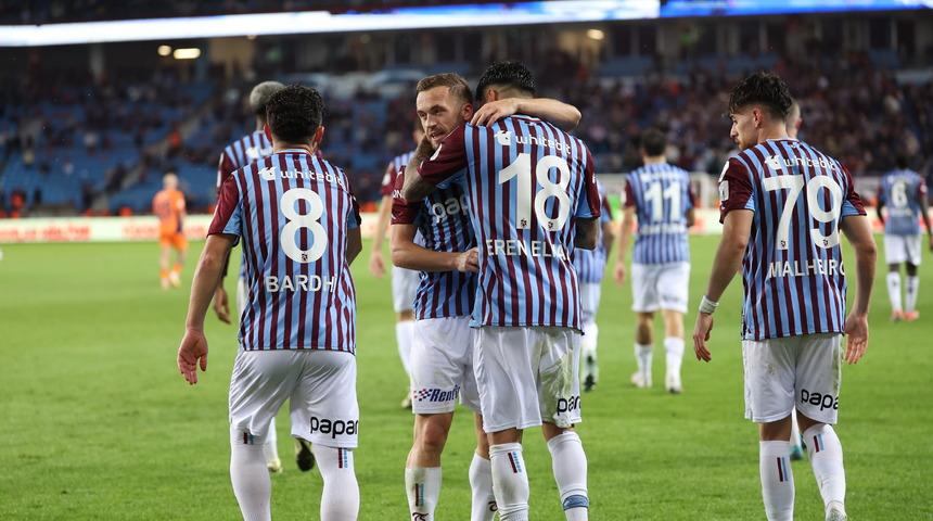 Trabzonspor duraklamalarda güldü! Başakşehir'i 1-0 mağlup etti