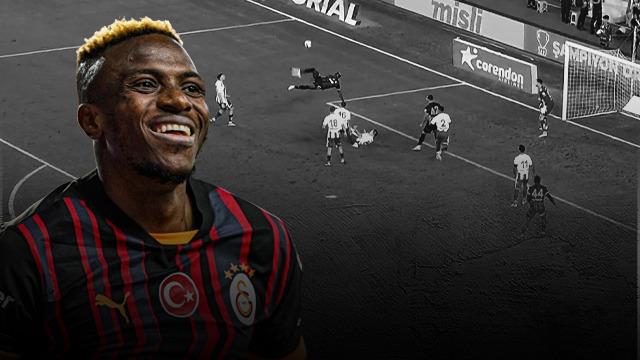 Topa öyle bir vurdu ki... Uzun yıllar akıllardan çıkmayacak! Victor Osimhen'den jeneriklik röveşata!