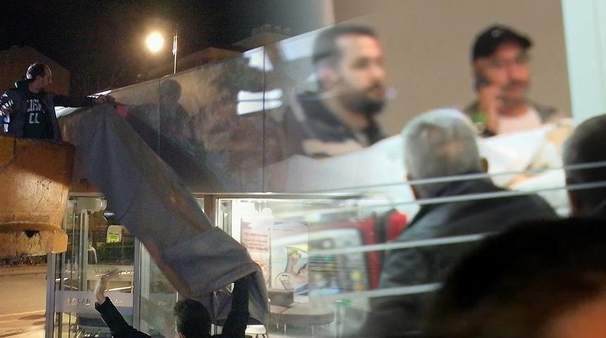 Yenidoğan skandalında ruhsatları iptal edilmişti! Görüntüler geldi: Hastanelerin tabelaları indi, hastalar sevk edildi