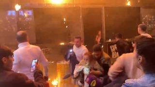 Eğlence kabusa dönüştü! Isparta'da bir mekan alev alev yandı... O anlar kamerada