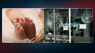 Vatandaşlar o hastaneden hıncını böyle aldı! Yenidoğan skandalında adı geçiyordu... İşte saldırı sonrası görüntüler