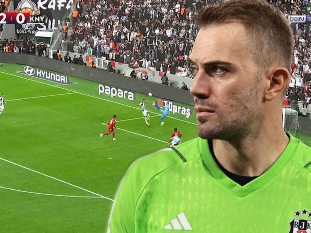 Yeşil sahalarda ender görülecek olay! "Beşiktaş kalecisi Mert Günok, Kung Fu yaptı!"