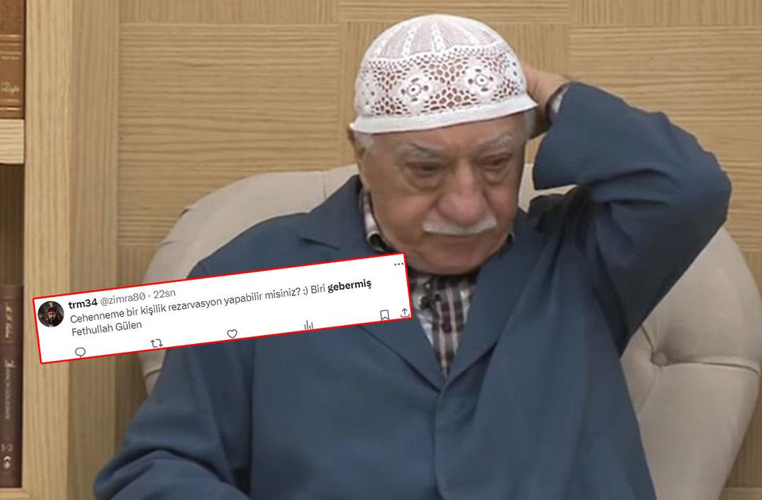 'Cehenneme bir kişilik rezervasyon...' &Ouml;l&uuml;m haberinin ardından sosyal medyada sevin&ccedil; &ccedil;ığlıkları! 'Gebermiş' etiketi g&uuml;ndem oldu