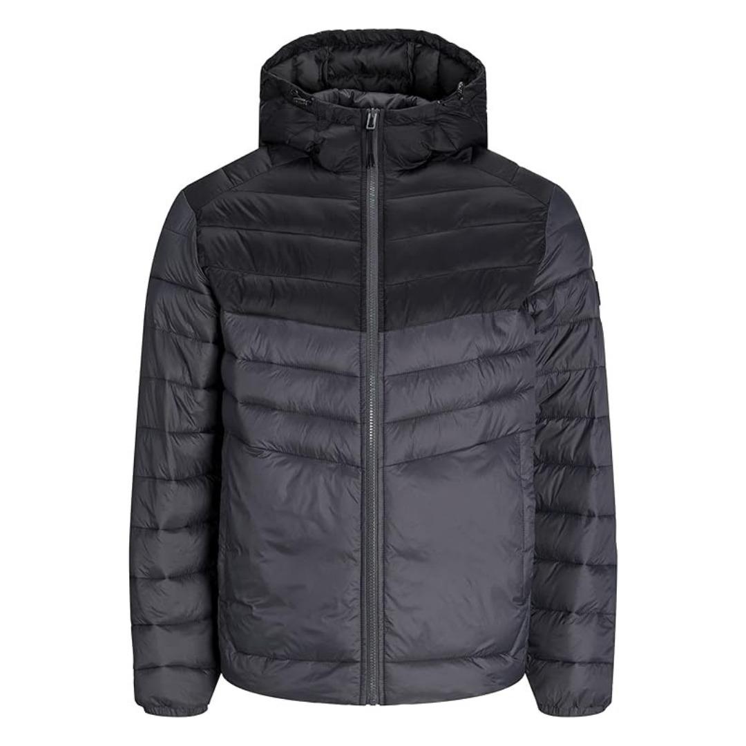 JACK & JONES JJESPRINT PUFFER HOOD NOOS Kapitone Ceket 