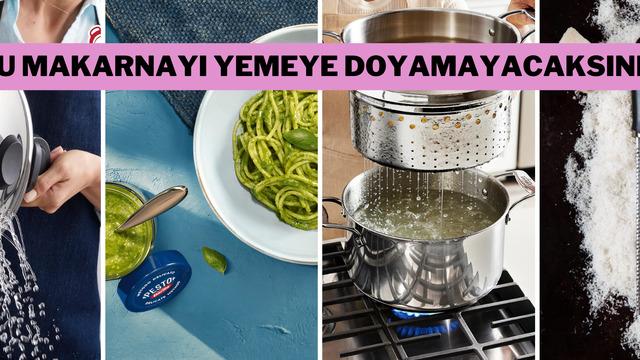 İtalyan mutfağının lezzet sırrı! Pesto soslu makarna nasıl yapılır?