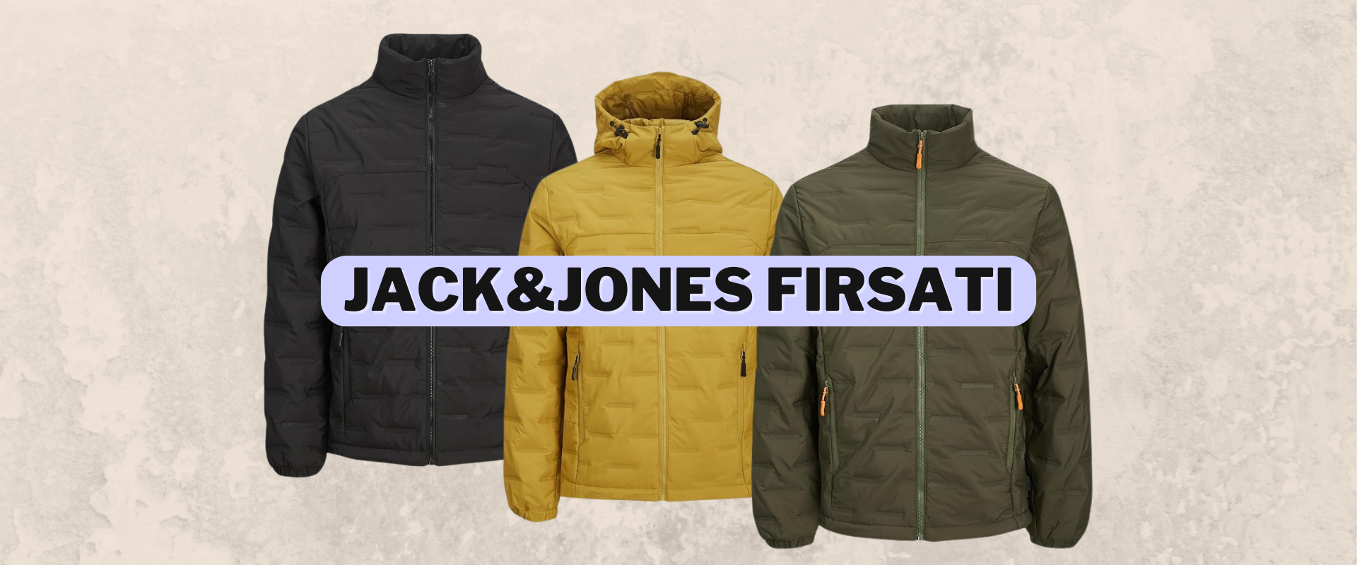 Nem itici, su geçirmez Jack&Jones montta kısa süreliğine 1070 TL indirim var