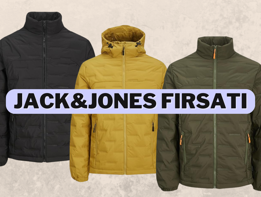 Nem itici, su geçirmez Jack&Jones monttaki fırsatı kaçırmayın