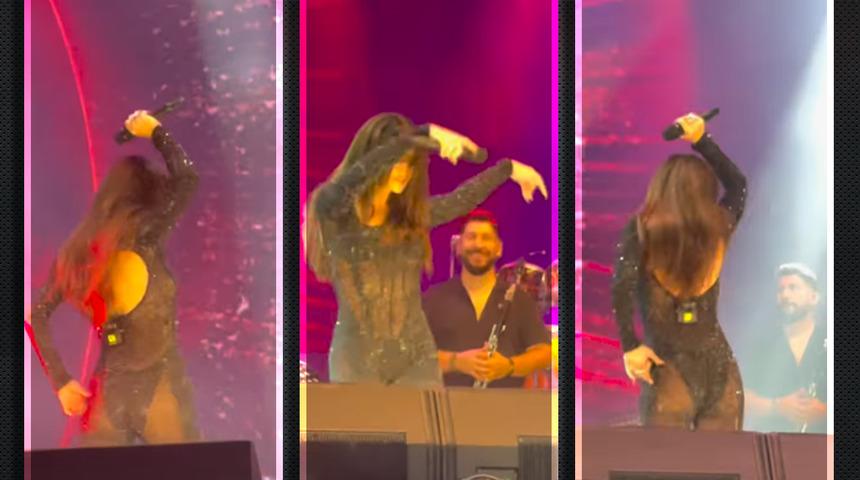 Simge Sağın hem iddialı tarzı hem de dansıyla sosyal medyayı salladı! 