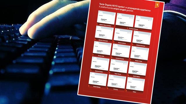 FETÖ ile mücadele devam ediyor! 119 FETÖ hesabına erişim engeli getirildi