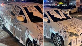 Aldatan eski sevgilisinden böyle intikam aldı! Arabasını QR kodlarla kaplattı: Ankara'da sıradan bir gün
