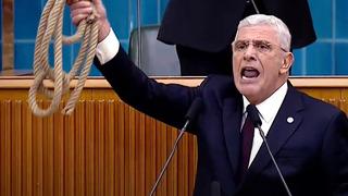 İYİ Parti lideri Dervişoğlu'ndan Bahçeli'ye zehir zemberek 'Öcalan tepkisi! Kürsüden ip attı: Milletin hayallerini astınız!