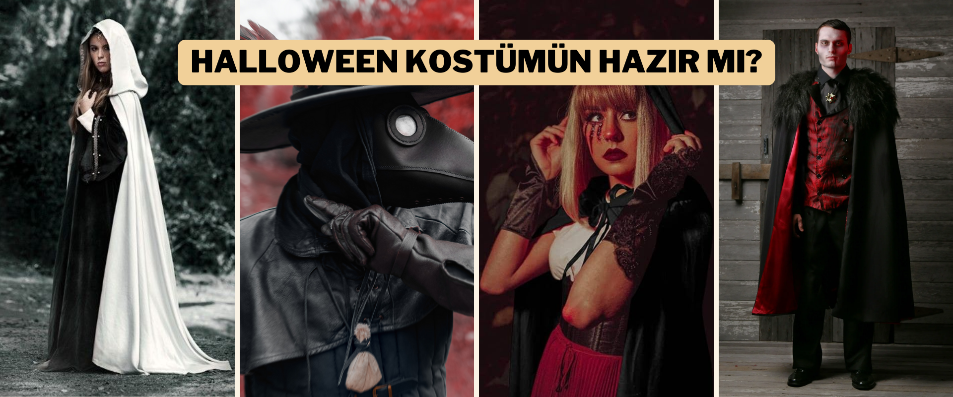 Partinin yıldızı siz olun! Hallowen için kostüm önerileri