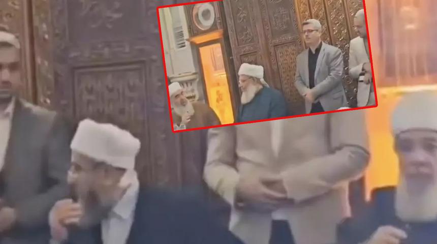 Menzil tarikatı liderlerinin miras kavgası! Görüntüler ortaya çıktı: "Sizinkiler dergah bastılar"