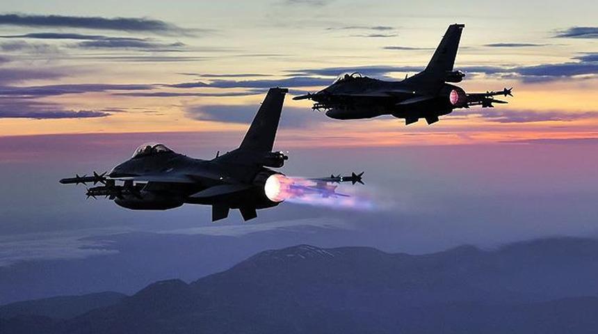 Irak ve Suriye'nin kuzeyine hava harekatı! Terör hedefleri imha edildi