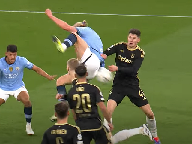 Böyle bir gol ne görüldü, ne duyuldu! Haaland'dan insanüstü vuruş... 'Fizik kurallarına aykırı'