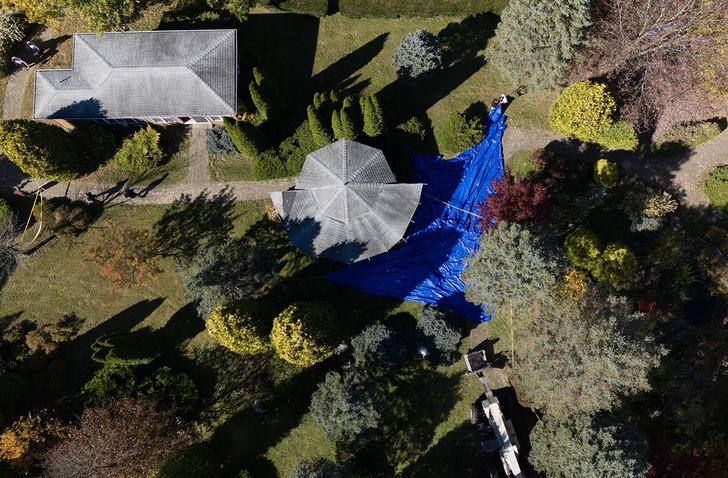 FETÖ elebaşı Fetullah Gülen için çukur kazıldı! İşte Pensilvanya’dan gelen son görüntüler G1