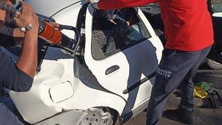 Manisa’da iki otomobilin çarpışması sonucu 1 kişi öldü 3 kişi yaralandı