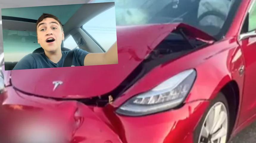 13 bin dolara (445 bin TL) Tesla sahibi oldu! Hurdaya çıkan Tesla'yı satın aldı...Eskisinden daha iyi hale getirdi